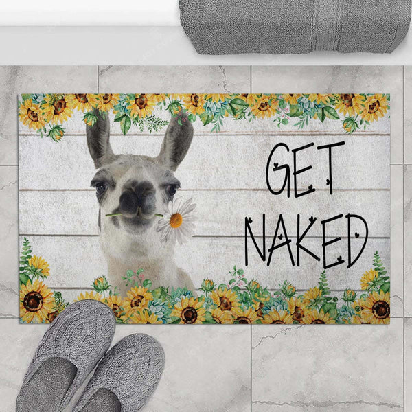 Joycorners Llama - Get Naked Doormat