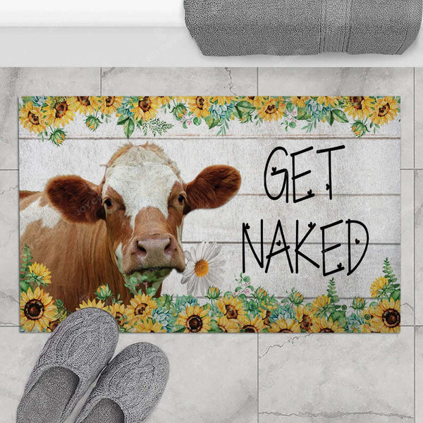 Joycorners Simmental Cattle - Get Naked Doormat