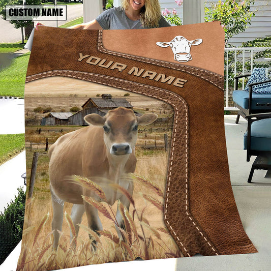 Joycorners Big Custom Name Jersey Blanket