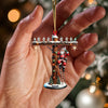 Joycorners Santa Electrician Christmas Ornament, Personalized Ornament 2D Flat LM2211