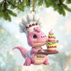 Joycorners Custom Name Bakery Ornament, Christmas Gift for Baking Lover 2D Flat LM2211