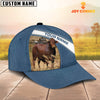 Joycorners Custom Name Beefmaster Jean Pattern Classic Cap