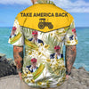 Joycorner Take America Back Trump Hawaiian Shirt