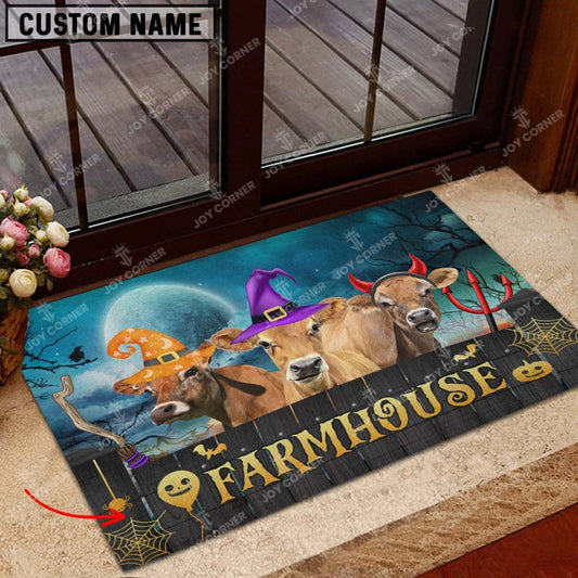 Joycorners Jersey Cute Halloween Custom Name Doormat