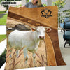 Joycorners Charolais Custom Name Blanket Collection