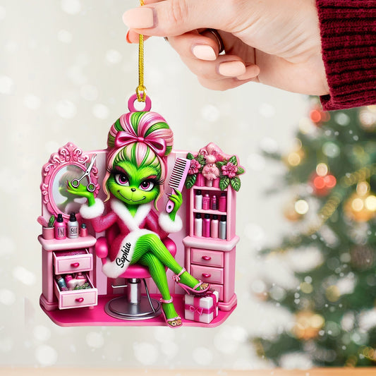 Joycorners Queen Of ELF Home Decor Christmas Ornament, Personalized Ornament 2D Flat LM2211