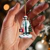 Joycorners Healthcare Staff Christmas Ornament, Personalized Ornament 2D Flat LM2211