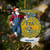 Joycorners FFA Education Christmas Ornament, Personalized Ornament 2D Flat LM2211