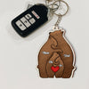 Joycorners Christmas Bear Family, Custom Name - Personalized Keychain - Gift For Family, Christmas Gift 2D Flat LM2211