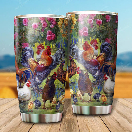 Joycorners Forest Chicken Tumbler