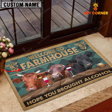 Joycorners Dexter Hope You Bought Alcohol Custom Name Doormat