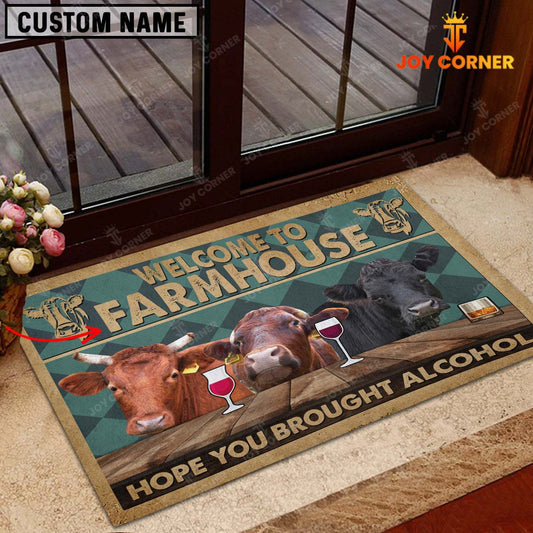 Joycorners Dexter Hope You Bought Alcohol Custom Name Doormat