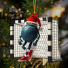 Joycorners Goalkeeper Home Decor Christmas Ornament, Personalized Ornament 2D Flat LM2211