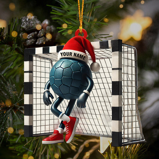 Joycorners Goalkeeper Home Decor Christmas Ornament, Personalized Ornament 2D Flat LM2211