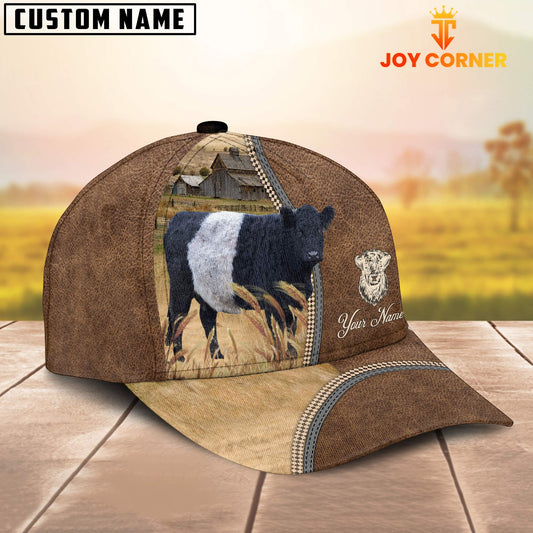 Joycorners Personalized Name Belted Galloway Farming Cap