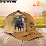 Joycorners Custom Name Black Baldy Classic Cap