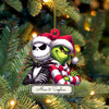Joycorners Custom Ornament, Couple ELF Ornament, Christmas Decor 2D Flat LM2211