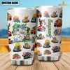 Joy corners Custom Name And State Trucker Tumbler