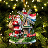 Joycorners Santa Netherlands Christmas Ornament, Personalized Ornament 2D Flat LM2211