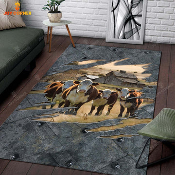 Joycorners Hereford Farming Rug