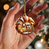 Joycorners Croissant Shop Home Decor Christmas Ornament, Personalized Ornament 2D Flat LM2211