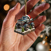 Joycorners Off-road Vehicle Home Decor Christmas Ornament, Personalized Ornament 2D Flat LM2211
