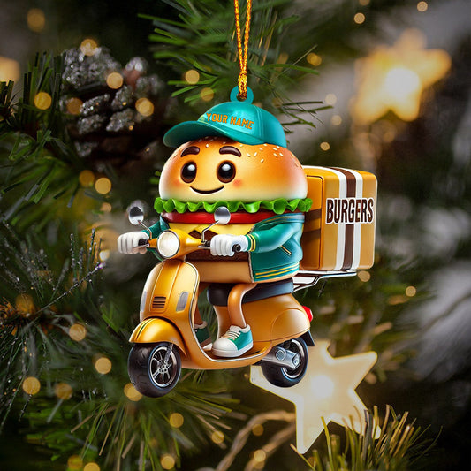 Joycorners Shipper Home Decor Christmas Ornament, Personalized Ornament 2D Flat LM2211