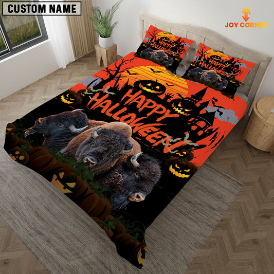 Joy Corners Bufallo Happiness Happy Halloween Bedding Set