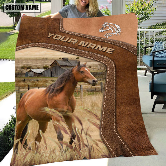 Joycorners Big Custom Name Horse Blanket