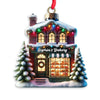 Joycorners Custom Christmas House Ornament, Personalized Ornament 2D Flat LM2211