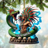 Joycorners Custom Name Mexico Love Ornament, Christmas Gift for Mexican 2D Flat LM2111