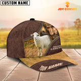 Joycorners Sheep Farm & Jesus Customized Name Cap