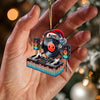 Joycorners Musical Life DJ Christmas Ornament, Personalized Ornament 2D Flat LM2211
