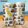 Joy corners Custom Name And State Trucker Tumbler