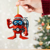 Joycorners Diving Home Decor, Christmas Ornament, Personalized Ornament 4 2D Flat LM2111