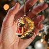 Joycorners God Santa Christmas Ornament, Personalized Ornament 2D Flat LM2211