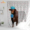 Joycorners Beefmaster Flower 3D Shower Curtain