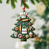 Joycorners Custom Name Ornament, Christmas Kitchen Tree 2D Flat LM2211