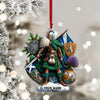 Joycorners Scotland Lover Home Decor Christmas Ornament, Personalized Ornament 2D Flat LM2211
