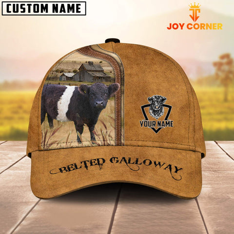 Joycorners Custom Name Belted Galloway Classic Cap