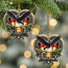 Joycorners Custom Name Germany Ornament, Christmas Gift for Germany Lover 2D Flat LM2211