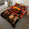 Joy Corners Red Angus Happiness Happy Halloween Bedding Set