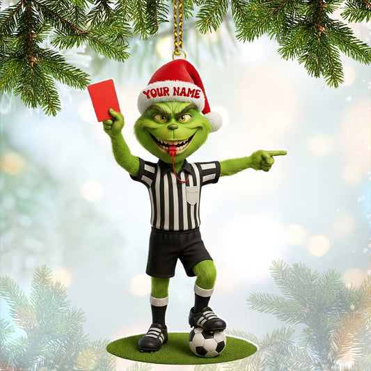Joycorners Referee, Home Decor, Christmas Ornament, Personalized Ornament 2D Flat LM2111
