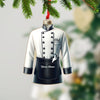 Joycorners Custom Name Ornament, Chef Uniform 2D Flat LM2211