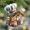 Joycorners Baking House Ornament, Personalized Ornament 2D Flat LM2211