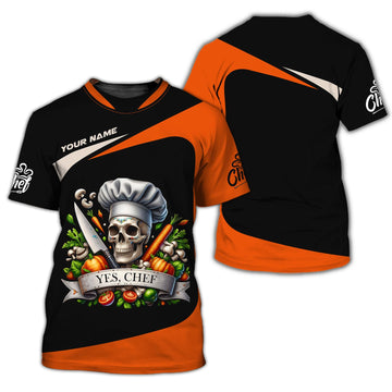 Joycorners Personalized Chef Shirts - Yes, Chef! MT2509
