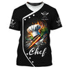 Joycorners Chef Cooking 3D Shirt Kitchen Tools Custom T-Shirts Gift For Chef MT2509
