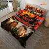 Joy Corners Texas Longhorn Happiness Happy Halloween Bedding Set