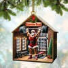Joycorners Weight Room Christmas Ornament, Personalized Ornament 2D Flat LM2211
