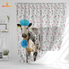 Joycorners Speckle Park Flower 3D Shower Curtain